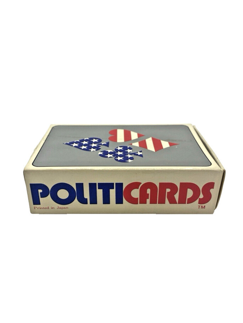 1971 Politicards Playing Cards Complete Nixon Reagan VTG LA Calif. Production